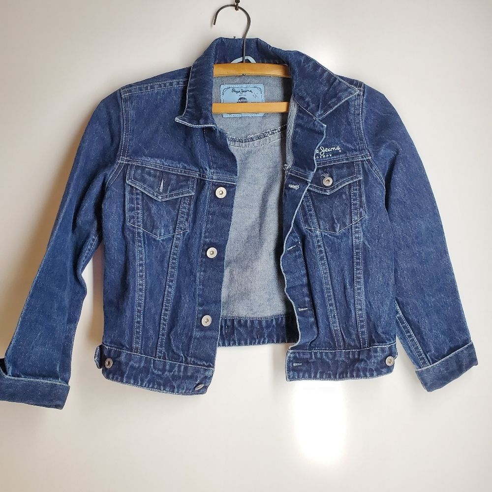 Girls Pepe Jeans London Jean Jacket Medium